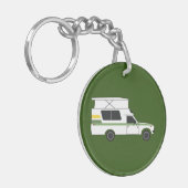 Pop aufwärts Chinook Camper Retrolemon Limon Schlüsselanhänger (Vorderseite links)