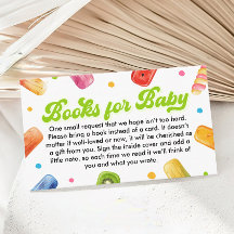 Pop Baby Shower Bücher für Baby