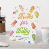 Pop Baby Shower Bücher für Baby Sockelschild (In SItu)