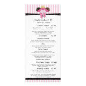 Pop backen nach Maß Werbekarte (Vorne)