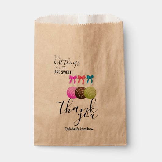 Pop backen Verpackung Geschenktütchen (Vorderseite)