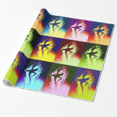 Pop-Ballerina Geschenkpapier (Ungerollt)