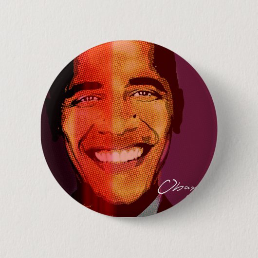 Pop_Barack_Obama Button (Vorderseite)