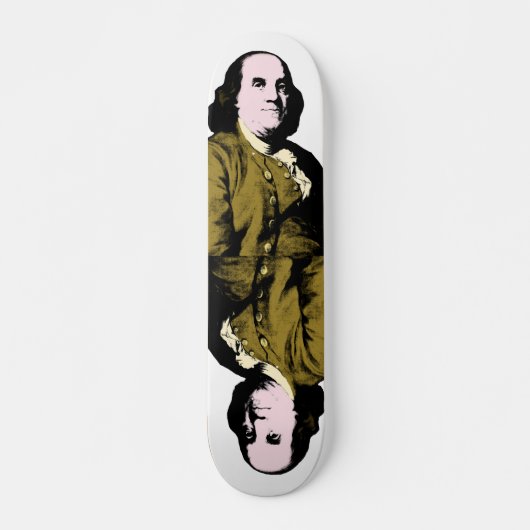 Pop - Ben Franklin Skateboard (Vorne)