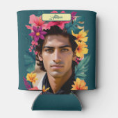 Pop Bloom Pattern two face Dosenkühler (Rückseite)