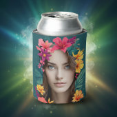 Pop Bloom Pattern two face Dosenkühler