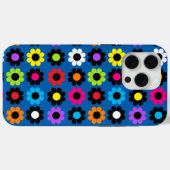 Pop Blume Power Case-Mate iPhone Hülle (Rückseite (Horizontal))