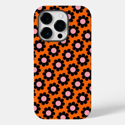 Pop Blume Power Case-Mate iPhone Hülle (Rückseite)