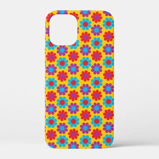 Pop Blume Power Case-Mate iPhone Hülle (Rückseite)