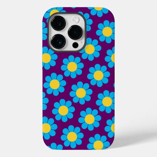 Pop Blume Power Case-Mate iPhone Hülle (Rückseite)