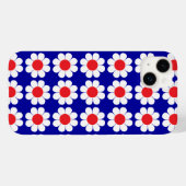 Pop Blume Power Case-Mate iPhone Hülle (Rückseite (Horizontal))