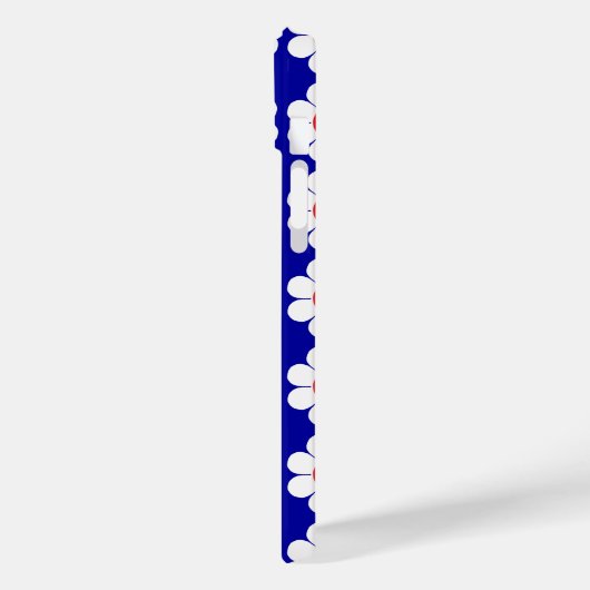 Pop Blume Power Case-Mate iPhone Hülle (Rückseite / Links)