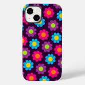 Pop Blume Power Case-Mate iPhone Hülle (Rückseite)