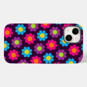 Pop Blume Power Case-Mate iPhone Hülle (Rückseite (Horizontal))