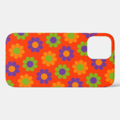 Pop Blume Power Case-Mate iPhone Hülle (Rückseite (Horizontal))