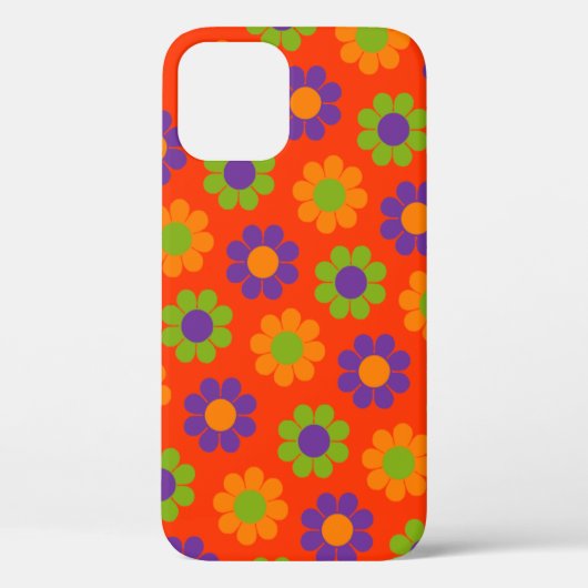 Pop Blume Power Case-Mate iPhone Hülle (Rückseite)