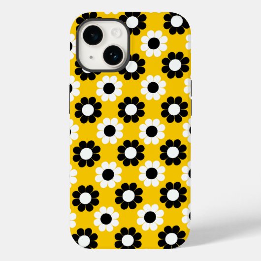 Pop Blume Power Case-Mate iPhone Hülle (Rückseite)