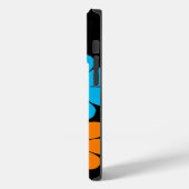 Pop Blume Power Case-Mate iPhone Hülle (Rückseite / Links)