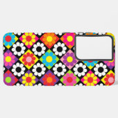 Pop Blume Power Quadrate Samsung Galaxy Hülle (Rückseite (Horizontal))