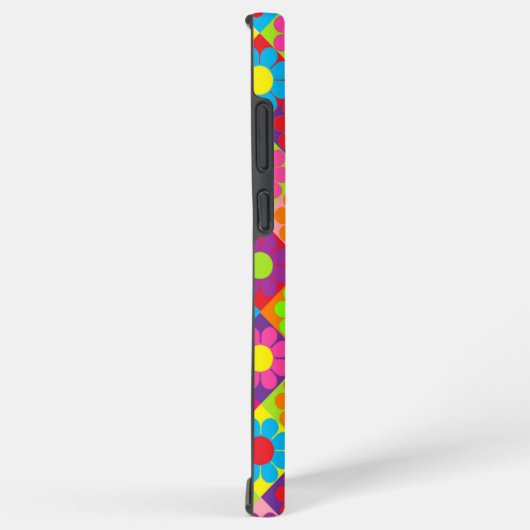 Pop Blume Power Quadrate Samsung Galaxy Hülle (Rechte Seite)