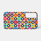Pop Blume Power Quadrate Samsung Galaxy Hülle (Rückseite (Horizontal))