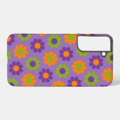 Pop Blume Power Samsung Galaxy Hülle (Rückseite (Horizontal))