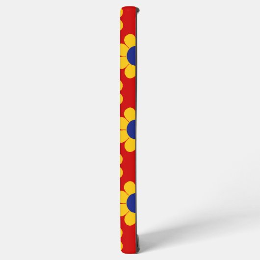 Pop Blume Power Samsung Galaxy Hülle (Linke Seite)