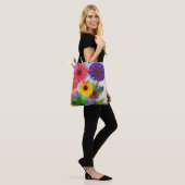 Pop Blume Tasche (Am Model)