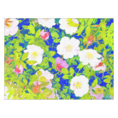 Pop-Blume Tischdecke (Vorderseite (Horizontal))