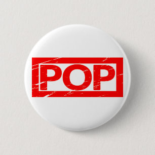 Pop Briefmarke Button