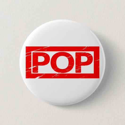 Pop Briefmarke Button (Vorderseite)