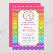 Pop Candy Geburtstag Einladungen (Vorne/Hinten)