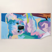 Pop Cappella Santa Maria degli Angeli Strandtuch (Vorderseite)