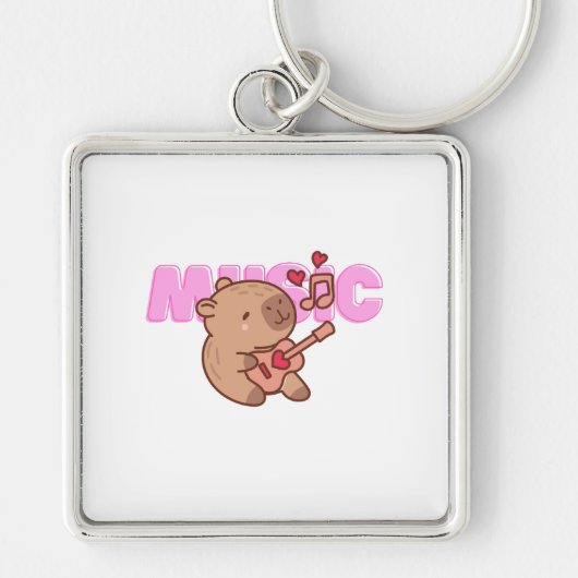 Pop Capy Schlüsselanhänger (Vorne)