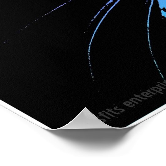 Pop Cat Poster (Ecke)