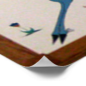 Pop Chalee Horse Mural Poster (Ecke)