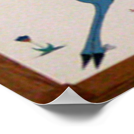 Pop Chalee Horse Mural Poster (Ecke)