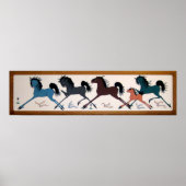 Pop Chalee Horse Mural Poster (Vorne)