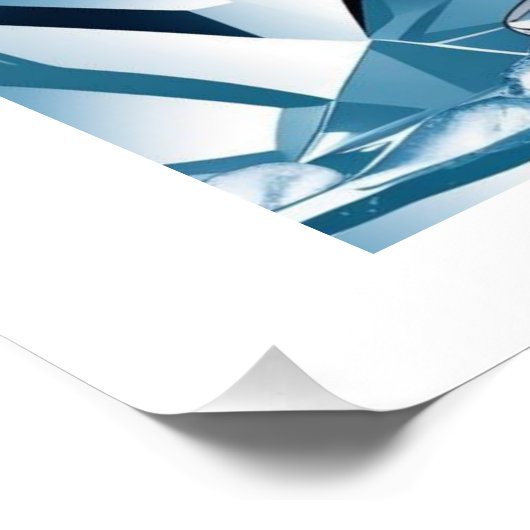 Pop & Cherry – Cocktailkunst im Retro-Stil Poster (Ecke)