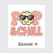 Pop & Chill Aufkleber (Blatt)