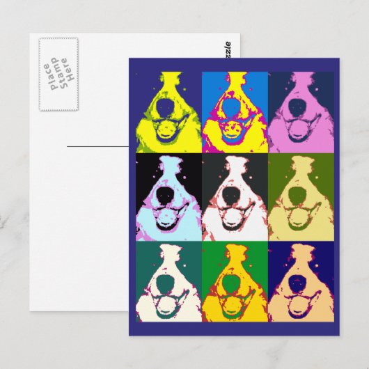 Pop Colorado Postkarte (Vorne/Hinten)