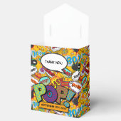 Pop Comic Buchen Kinderdusche Geschenkschachtel (Geöffnet)