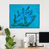 Pop Conch Poster (Heimbüro)