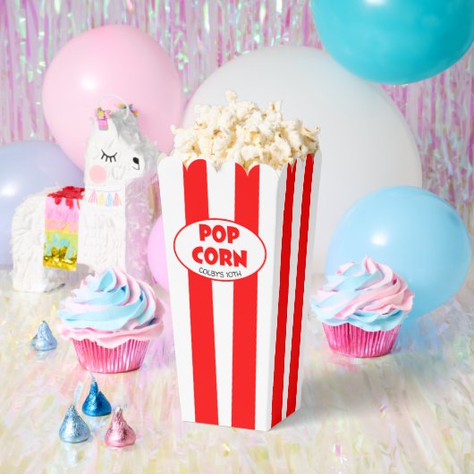 Pop Corn Personalisiert Movie Night Geschenkschachtel (Party)