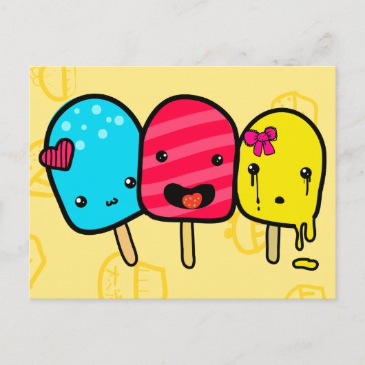 Pop Craze Postkarte (Vorderseite)