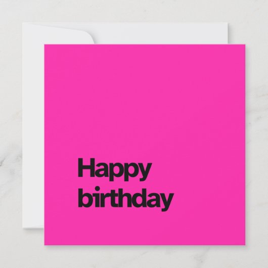 Pop Culture Birthday Card - Karte Nr. 1 von 6 (Vorderseite)