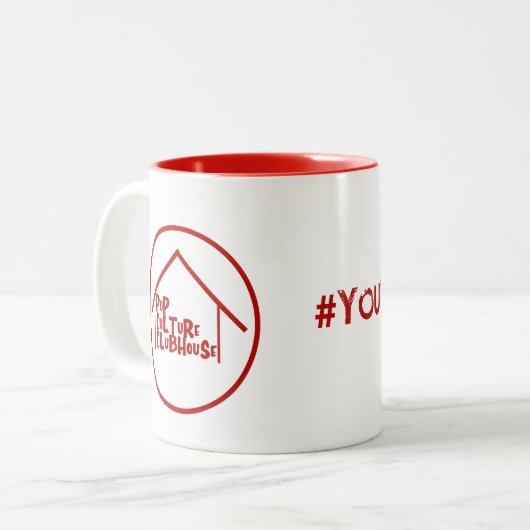 Pop Culture Clubhouse You Vote You Tasse - Red (Vorderseite Links)