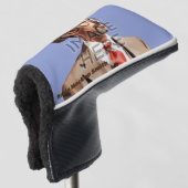 Pop Culture Custom Foto Golf Head Putter Cover Headcover (3/4 Vorderseite)