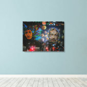 Pop Culture Graffiti Street art, real world art Leinwanddruck (Insitu (Holzboden))