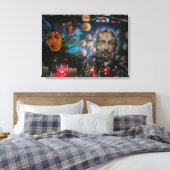 Pop Culture Graffiti Street art, real world art Leinwanddruck (Insitu (Schlafzimmer))